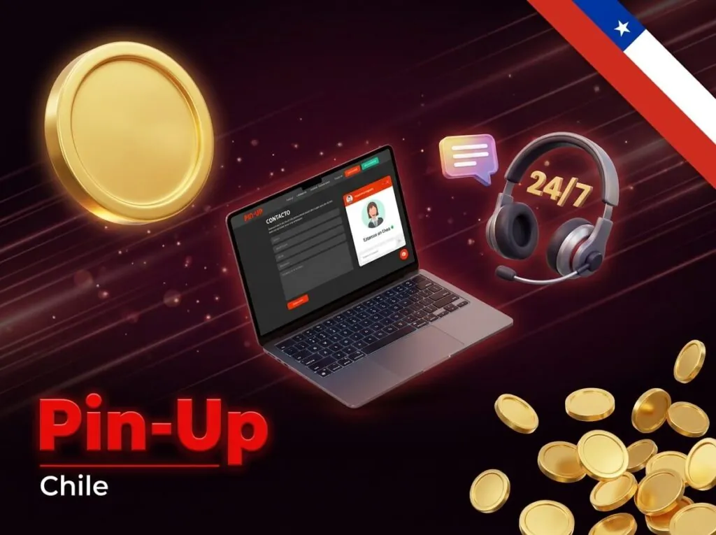 Atención al cliente 24/7 para usuarios de Pin-Up Chile.